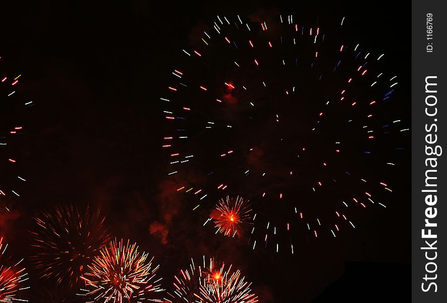 Colorful Fireworks