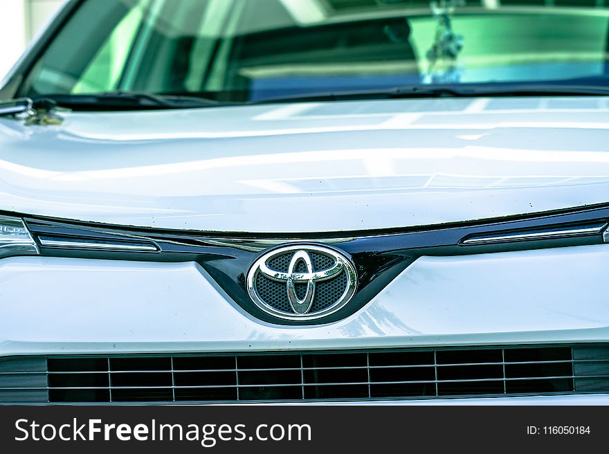 Close-Up Photography Of Toyota Car