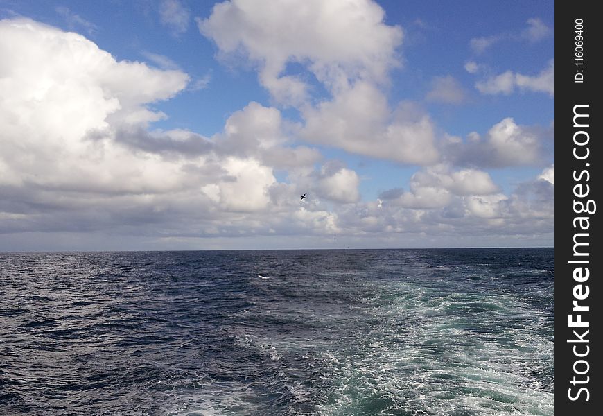 Sea, Sky, Horizon, Ocean