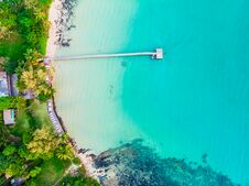 Beautiful Aerial View Of Beach And Sea With Coconut Palm Tree Royalty Free Stock Photo Beautiful Aerial View Of Beach And Sea With Coconut Palm Tree Royalty Free Stock Photo