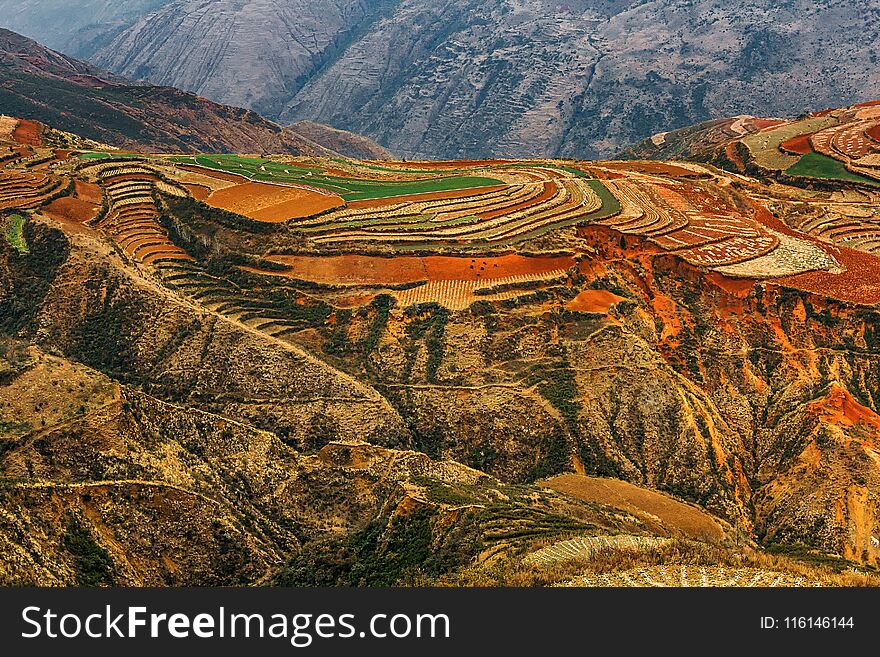 Dongchuan Red Land In Yunnan