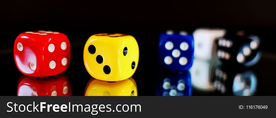 Yellow, Product, Macro Photography, Dice Game