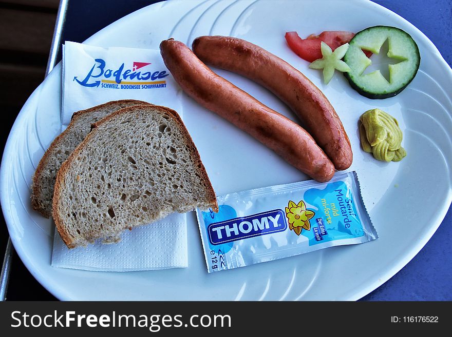 Bockwurst, Bratwurst, Sausage, Knackwurst