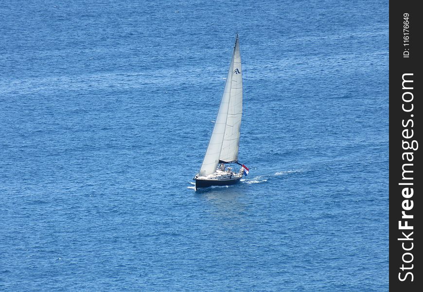 Sailboat, Sail, Water Transportation, Sailing