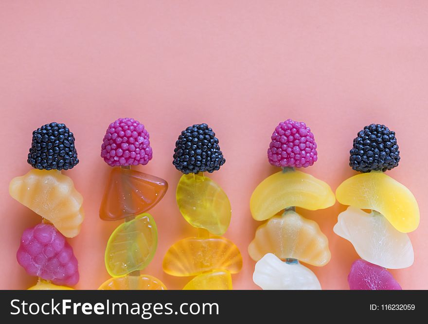 Assorted-color Fruit Decors
