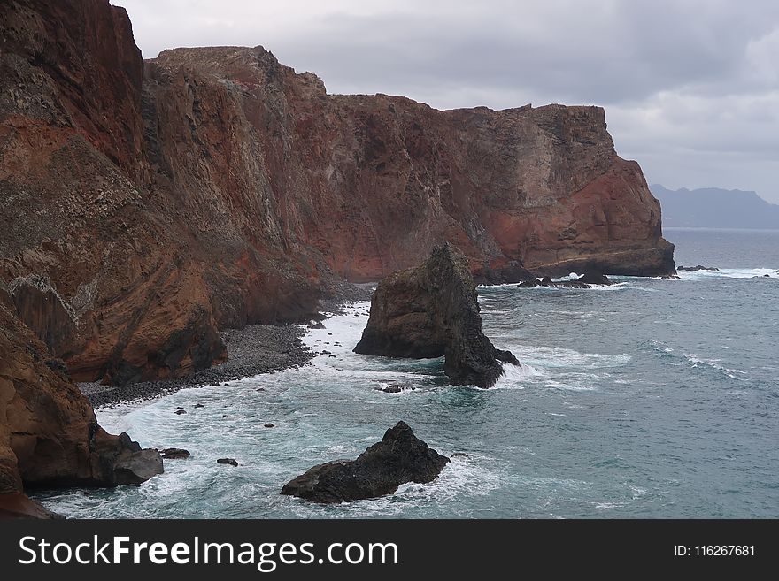 Coast, Coastal And Oceanic Landforms, Sea, Cliff