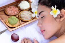 Portrait Of Beautiful Asian People With Close Up View And Close Royalty Free Stock Photos