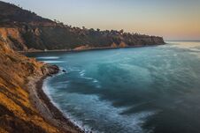 Bluff Cove Sunset Stock Photography Bluff Cove Sunset Stock Photography
