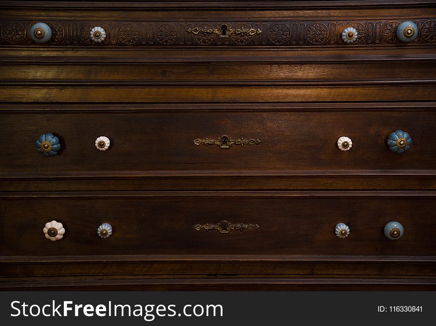 Furniture, Chest Of Drawers, Wood Stain, Wood