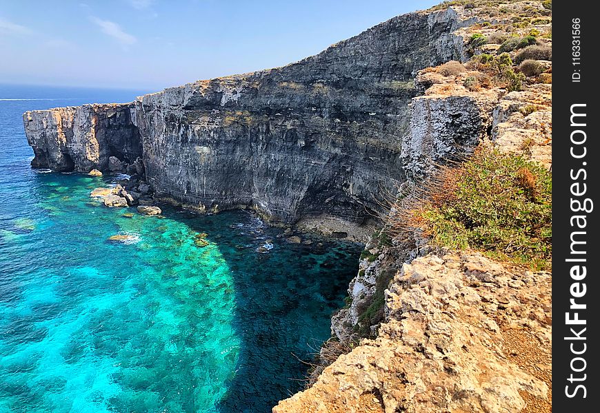 Coastal And Oceanic Landforms, Coast, Cliff, Sea