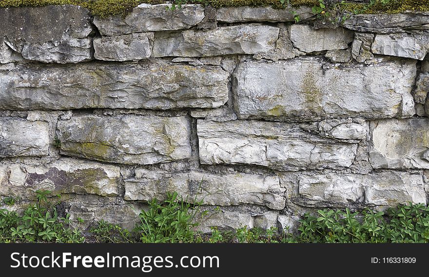 Wall, Stone Wall, Rock, Bedrock