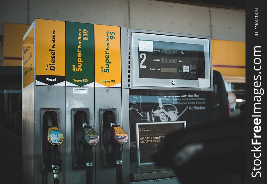 Photo of Gasoline Dispenser in Station