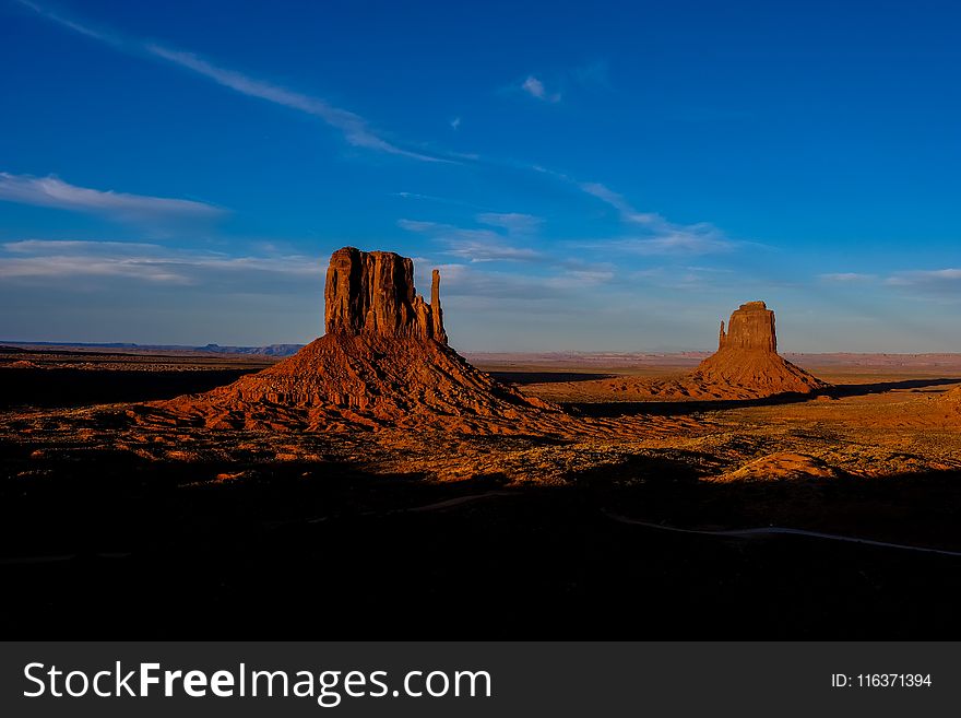 Photography of Rock Formations Under Blue Skies