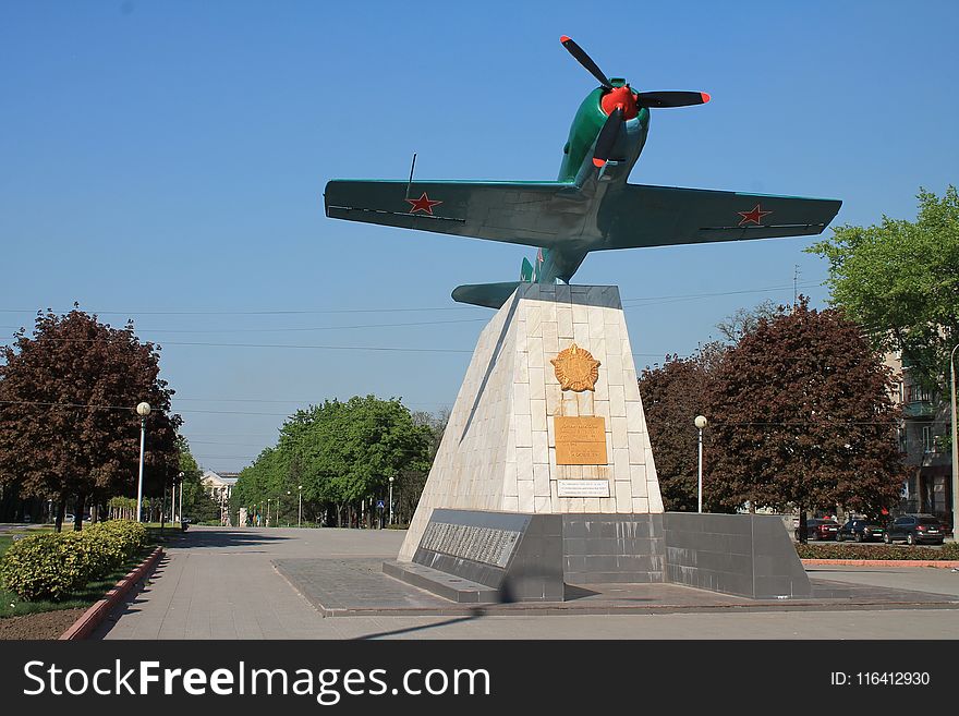 Monument, Memorial, Air Force, Statue