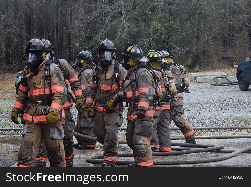 Firefighter, Profession, Fireman, Troop