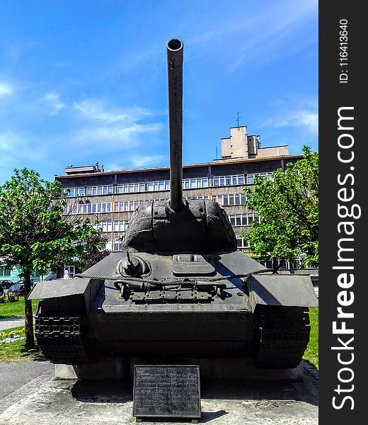Tank, Combat Vehicle, Vehicle, Memorial