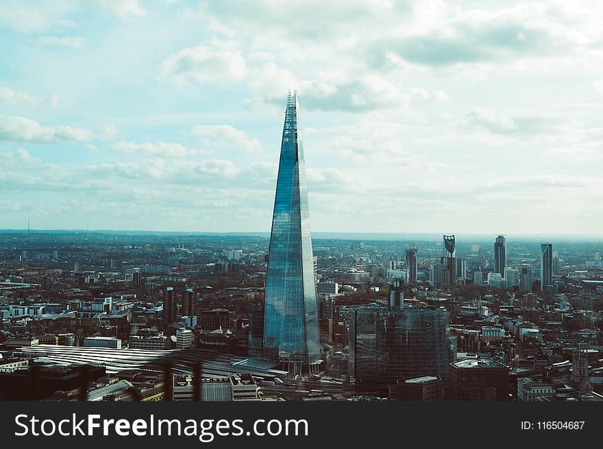 Glass Framed High-rise Building