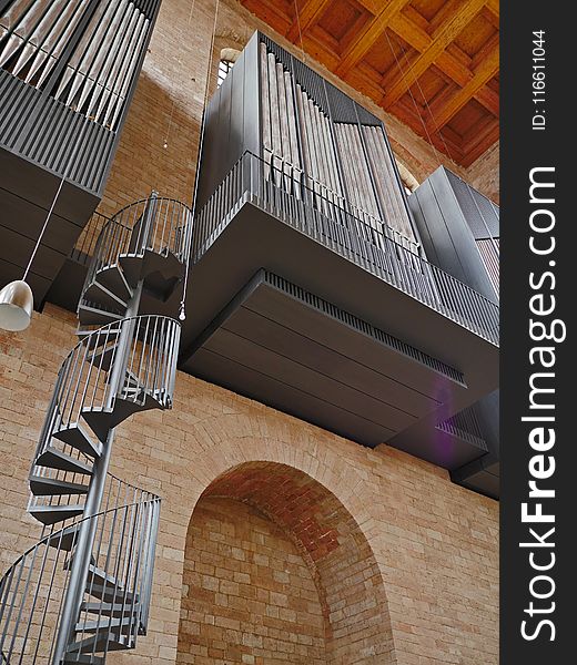 Architecture, Building, Facade, Handrail
