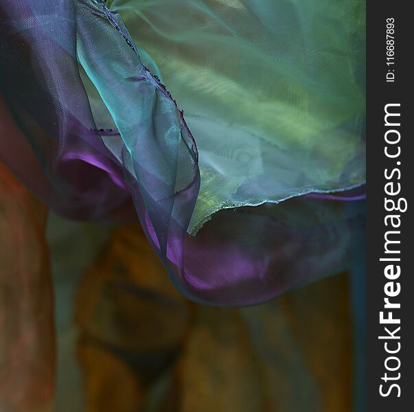 Abstract background organza close up. Abstract background organza close up