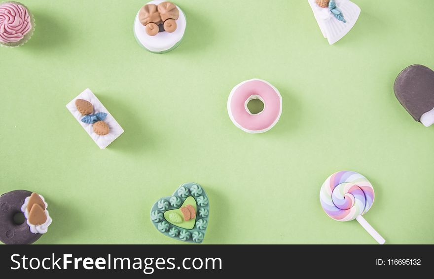 Assorted-color Food Miniature Decors