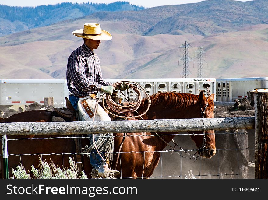 Photography Of A Man Riding Horse