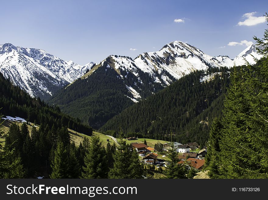 Mountainous Landforms, Mountain, Mountain Range, Wilderness