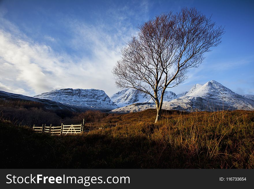 Sky, Highland, Mountainous Landforms, Nature