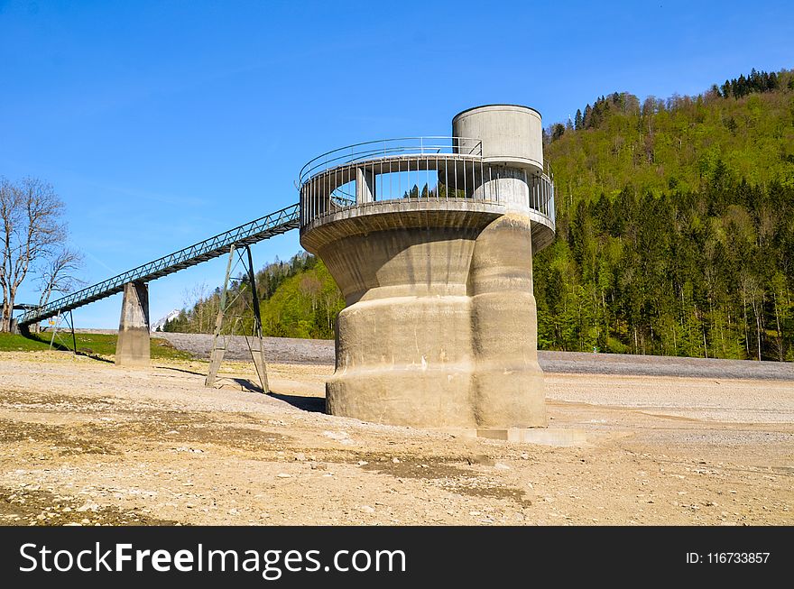 Bridge, Fixed Link, Sky, Concrete Bridge