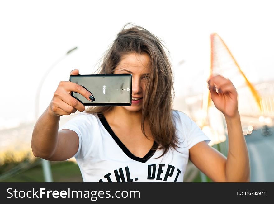 Photography, Girl, Selfie, Brown Hair