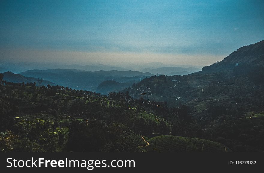 Aerial View of Mountain