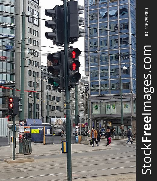 Traffic Light, Signaling Device, Metropolitan Area, Urban Area