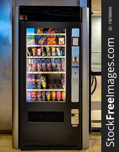 Vending Machine, Machine, Refrigerator