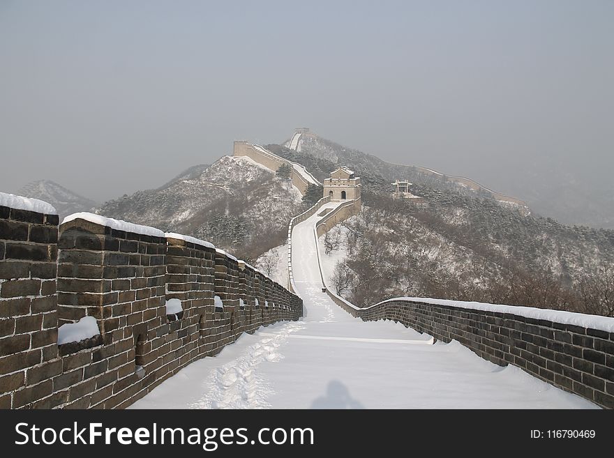 Snow, Winter, Mountain, Sky