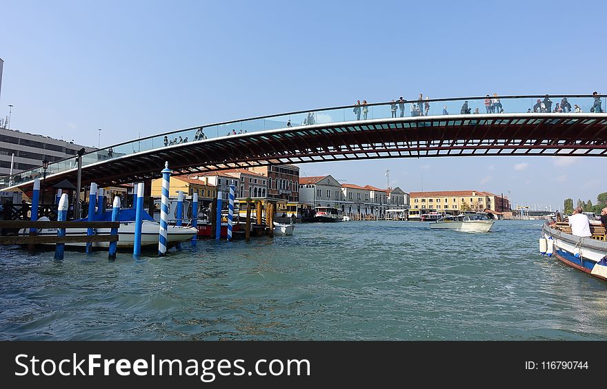 Waterway, Bridge, Water Transportation, River