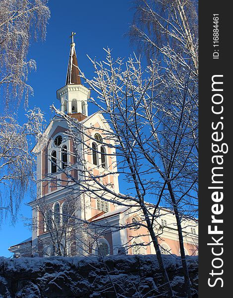 Sky, Landmark, Winter, Building