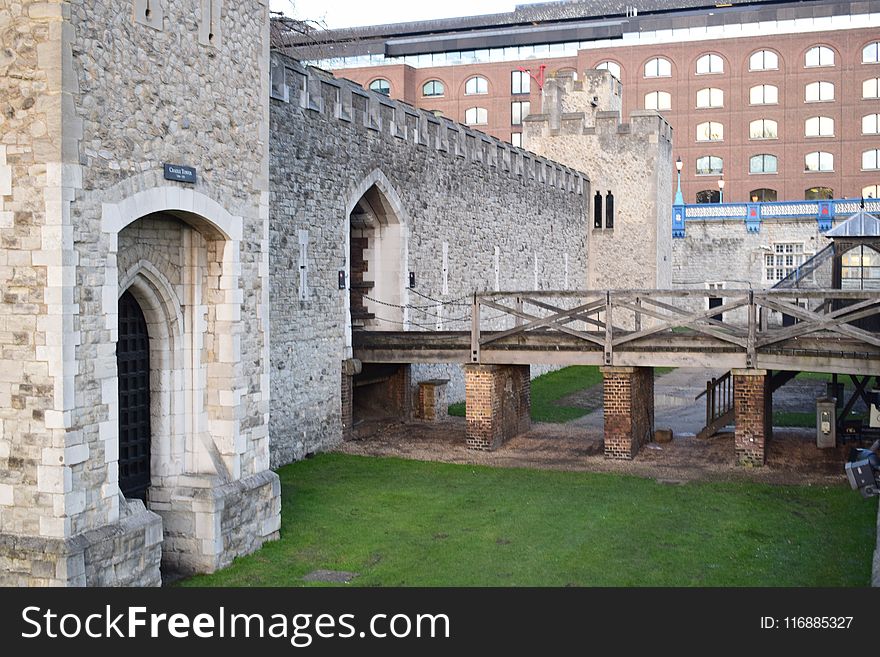 Medieval Architecture, Bridge, Aqueduct, Building