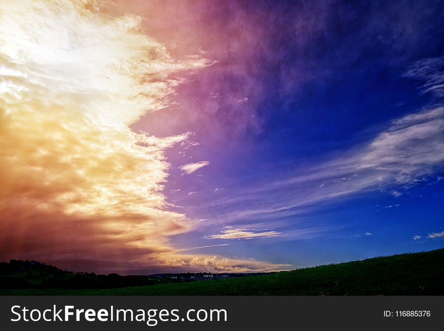 Sky, Afterglow, Nature, Atmosphere