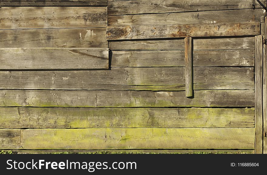 Wall, Wood, Wood Stain, Plank