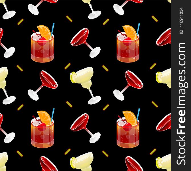 Set pattern wallpaper of dark night summer abstract background pictures with fresh ice frozen alcoholic cocktails advertising business bar restaurant party beach club Modern vector illustration. Set pattern wallpaper of dark night summer abstract background pictures with fresh ice frozen alcoholic cocktails advertising business bar restaurant party beach club Modern vector illustration.