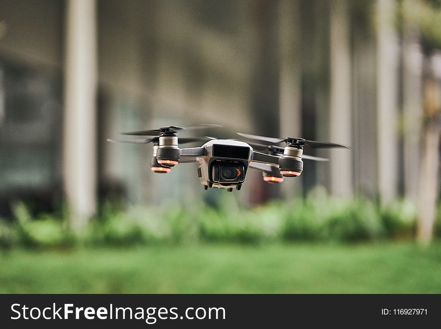 Focus Photo of Quadcopter