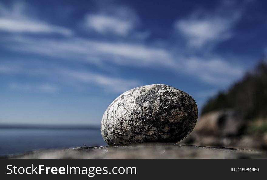 Macro Photo Of A Rock