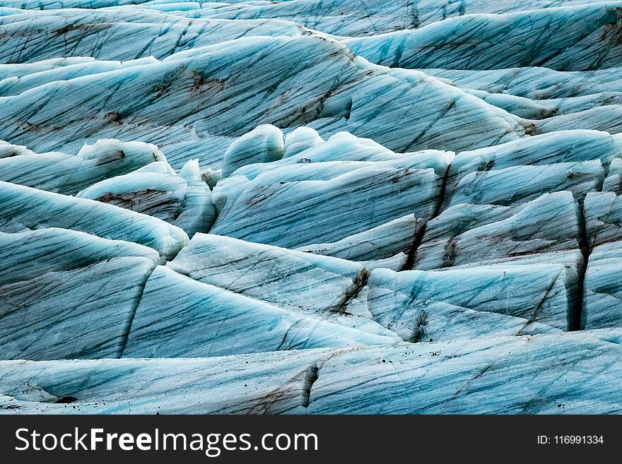 Background texture of glacier