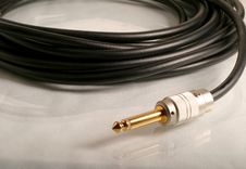 Wire And Plug Royalty Free Stock Photography