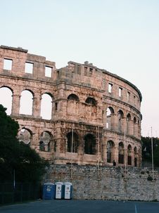 Arena In Pula Royalty Free Stock Photos Arena In Pula Royalty Free Stock Photos