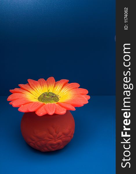Colored Flower Candle