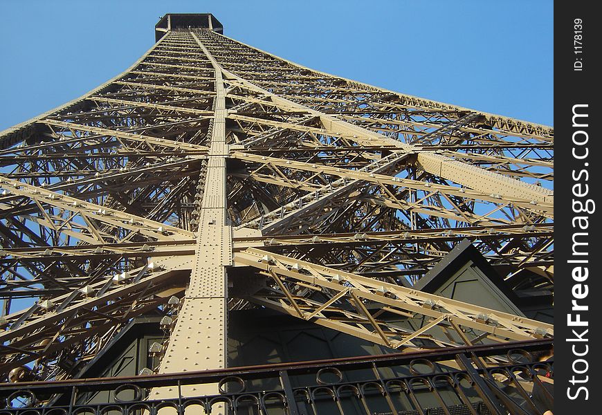 View of Eiffel Tower, Paris, Europe