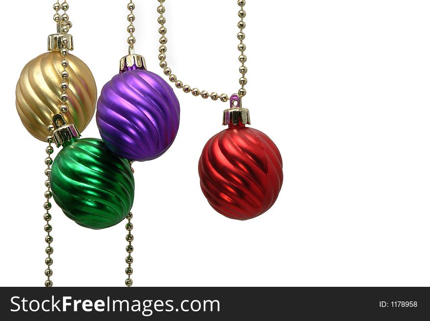 Very beautiful decorative christmas balls