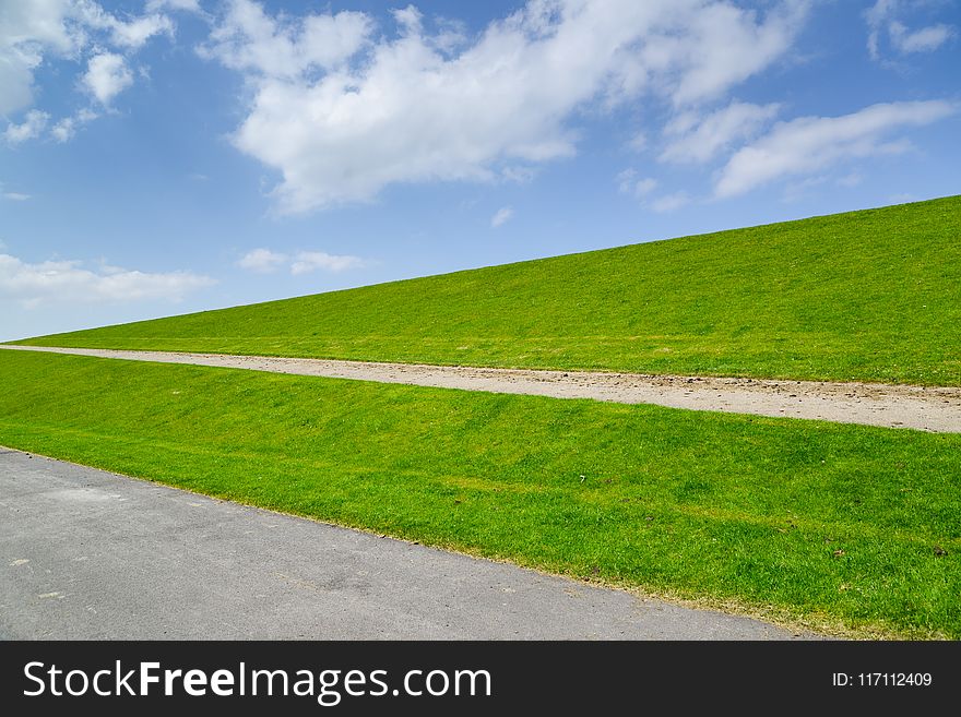 Landscape Photo of Green Grass Field