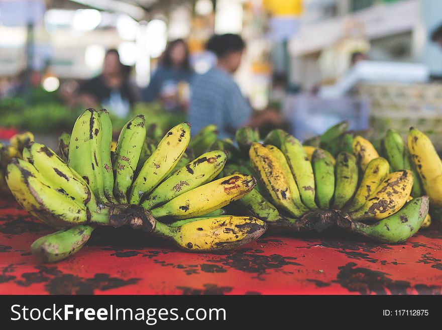 Close-Up Photography of Bananas