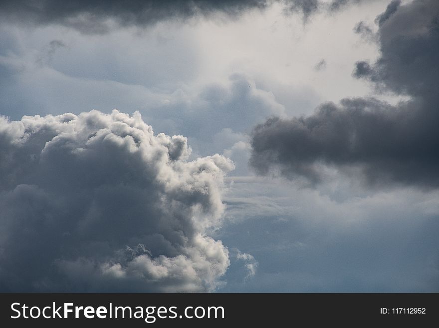 Photo of White and Gray Clouds